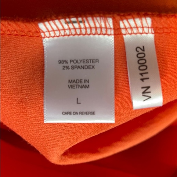 NWT orange New York and Company dress - Picture 4 of 4
